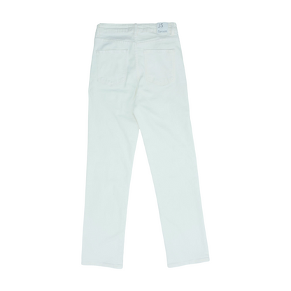 White Regular Jeans