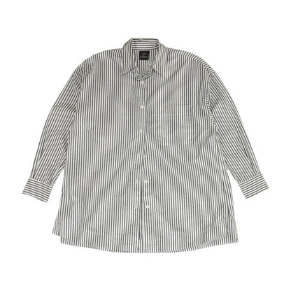 White Striped Button Down