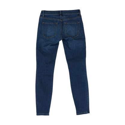 Blue Solid Select Skinny Leg Jeans