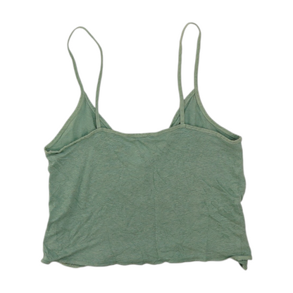 Green Cropped Blouse
