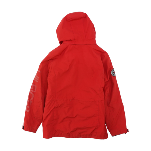 Hover Red Solid Jacket