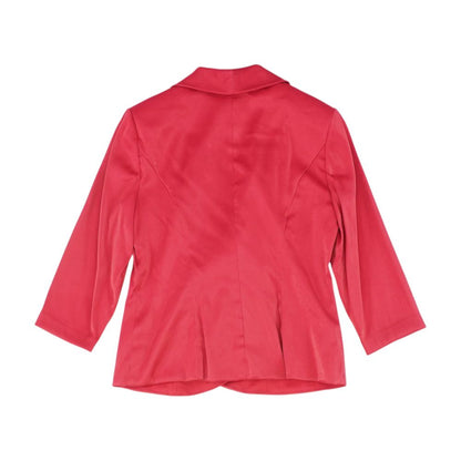 Red Solid Blazer