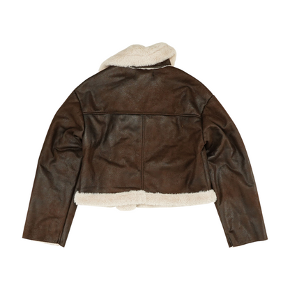 Brown Solid Jacket
