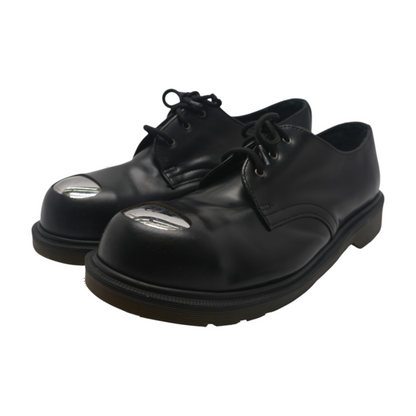 Black Lace-Up Casual Shoes