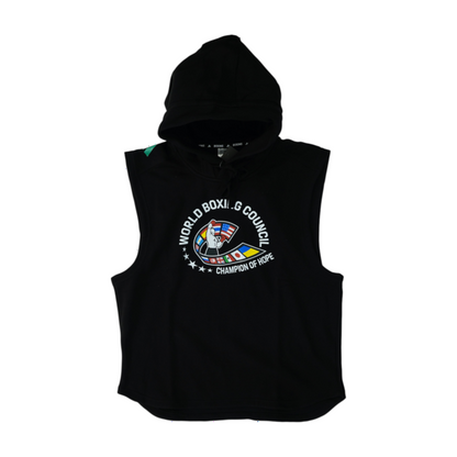 Black Solid Hoodie Pullover