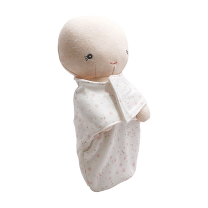 Swaddled Baby Plush Doll