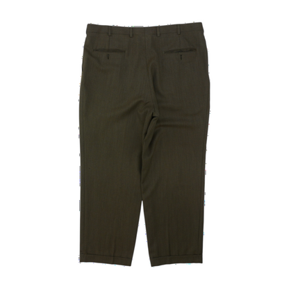Vintage Green Regular Pants