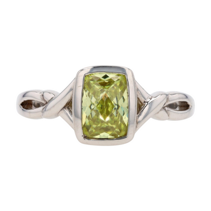 Sterling Silver Cubic Zirconia Fashion Ring