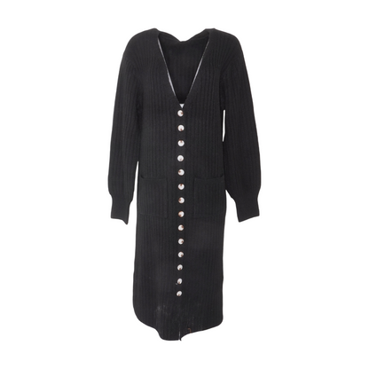 Black Cardigan Sweater