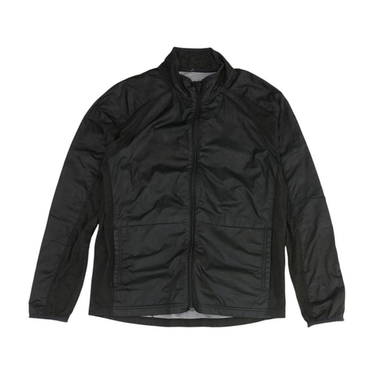 Black Solid Active Jacket