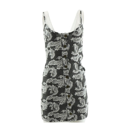 Black Misc Mini Dress
