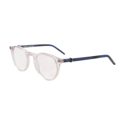 Clear 865 Round Prescription Eyewear