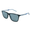 Black State Square Sunglasses