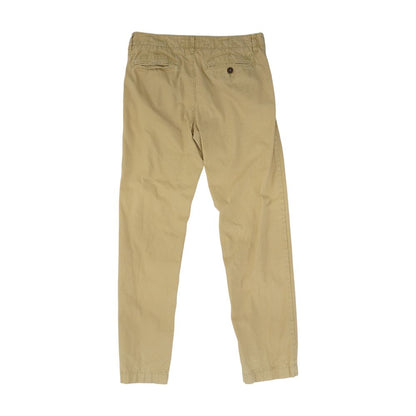 Khaki Solid Chino Pants