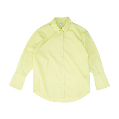 Green Solid Button Down