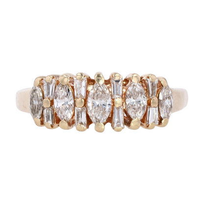 1/2 ctw 14K Yellow Gold Diamond Fashion Ring