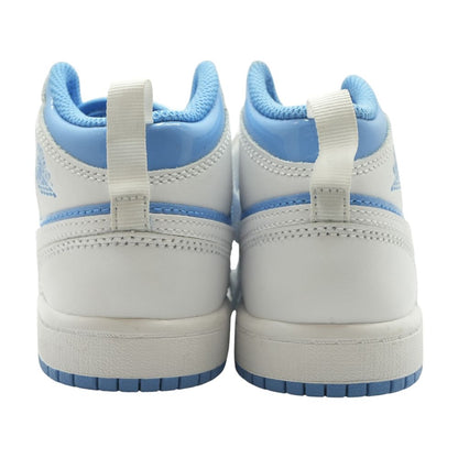Jordan 1 Mid Blue Athletic Shoes
