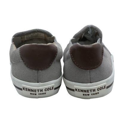 Gray Leather Casual Shoes