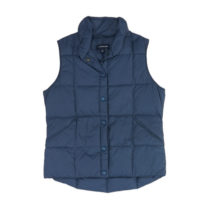 Blue Solid Active Vest