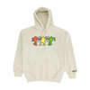 Beige Solid Hoodie Pullover
