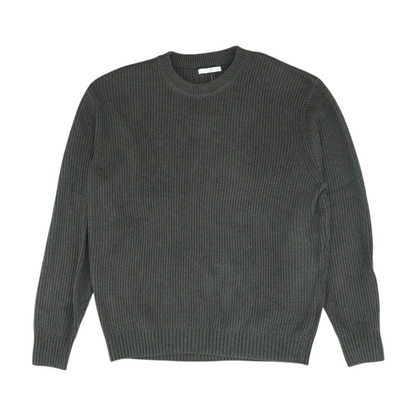 Charcoal Solid Pullover Sweater