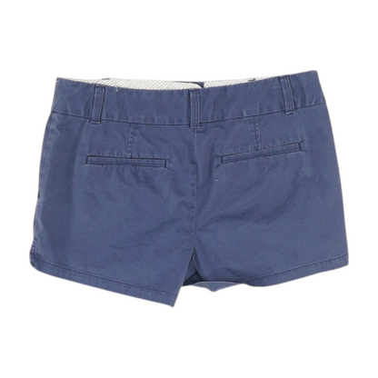 Navy Solid Chino Shorts