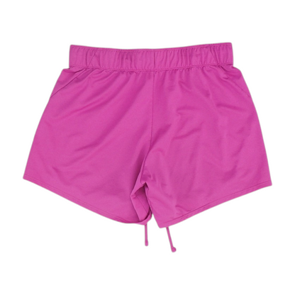 Pink Solid Active Shorts