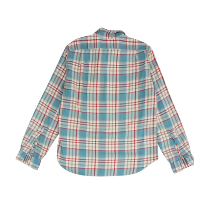 Multi Plaid Flannel Button Down