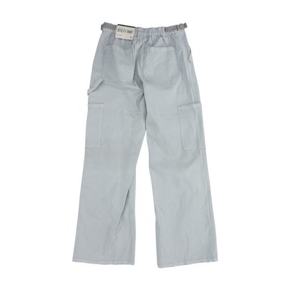 Gray Straight Pants
