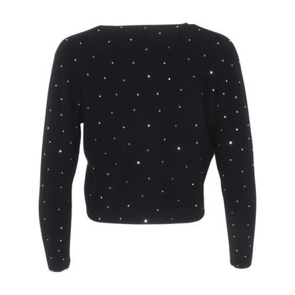 Black Cardigan Sweater