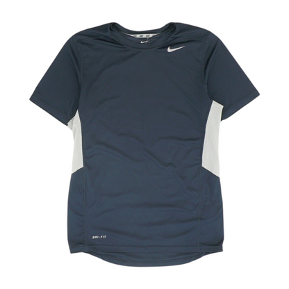 Navy Solid Active T-Shirt