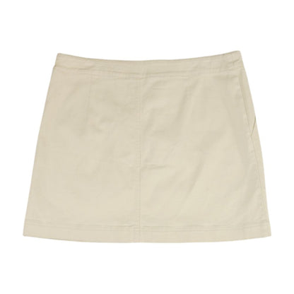 Beige Mini Skirt