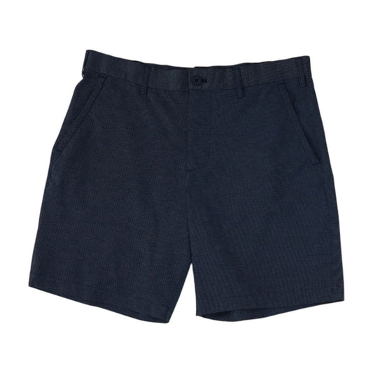 Blue Striped Chino Shorts