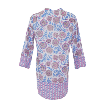 White Floral Cover-Up