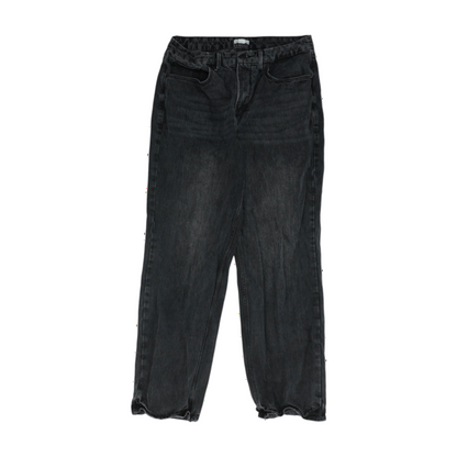 Black Straight Jeans