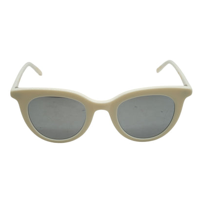 White V609 Round Sunglasses