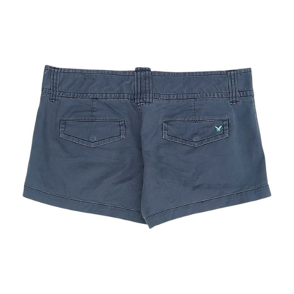 Navy Solid Chino Shorts