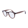 Brown Hercules Round Prescription Eyewear