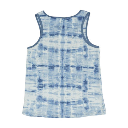 Blue Tie Dye Tank Knit Top