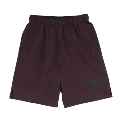 Burgundy Active Shorts