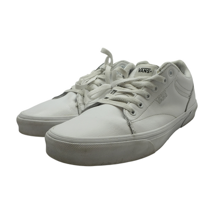 White Low-Top Athletic Shoes
