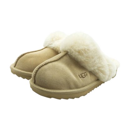 Tan Slip-On Flats
