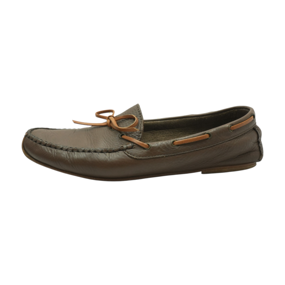 Brown Slip-On Flats