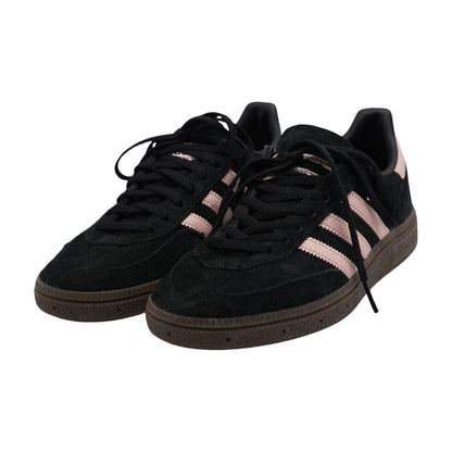 Handball Spezial Black and Pink Low Top Athletic Shoes