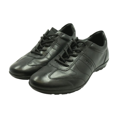 Black Leather Derby/oxford Dress Shoes