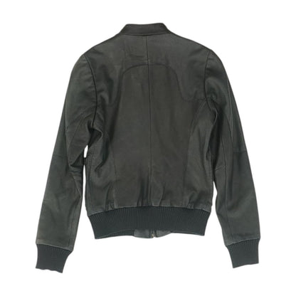 Vintage Black Leather Jacket