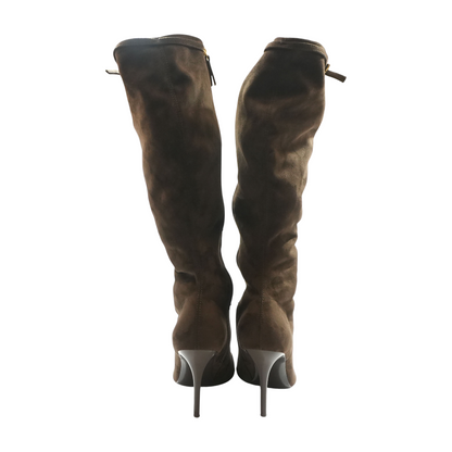 Brown Knee-High Boots