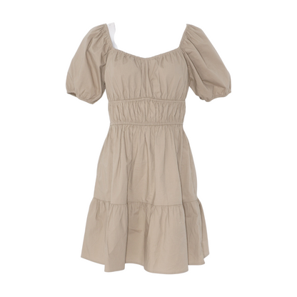 Tan Mini Dress
