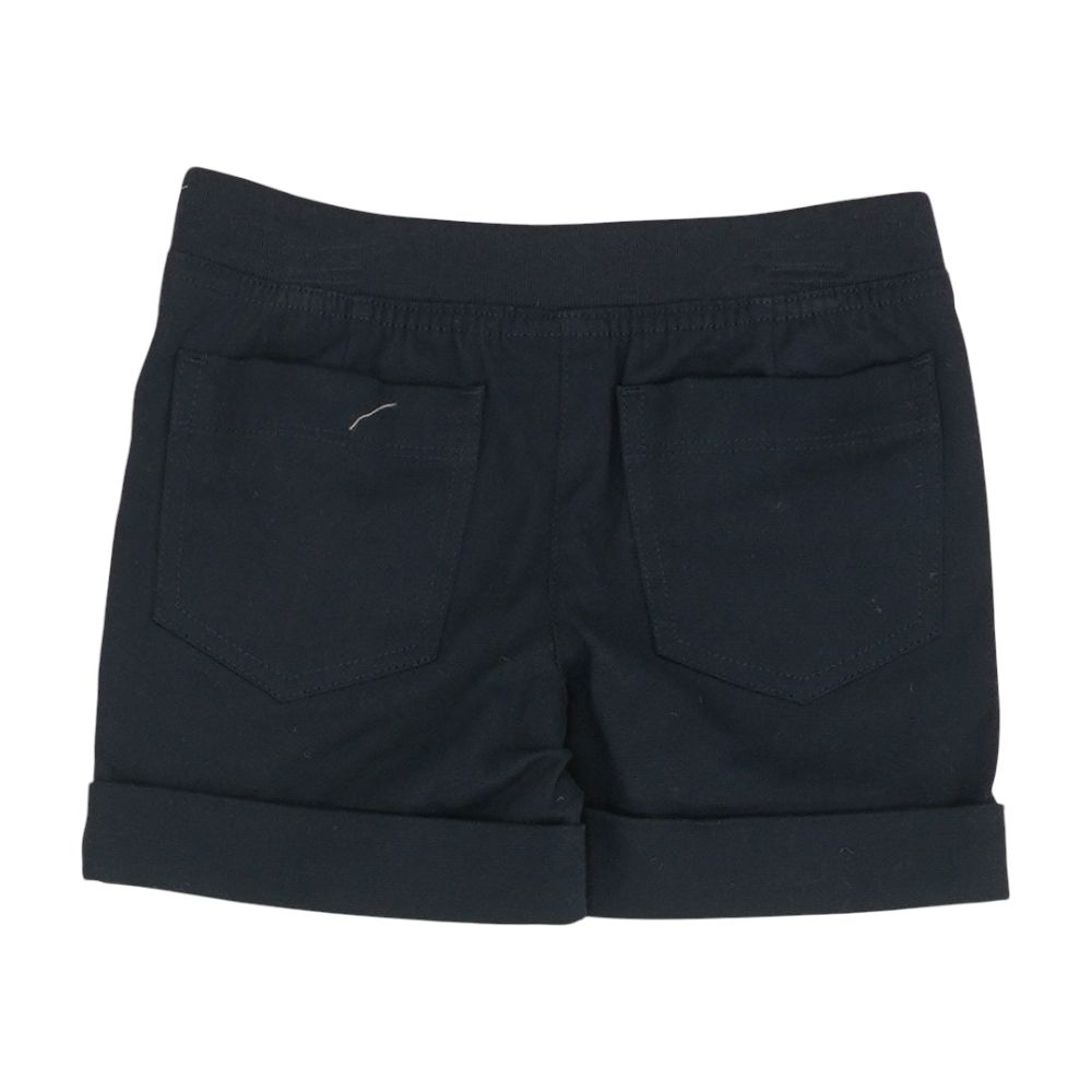 Navy Solid Shorts