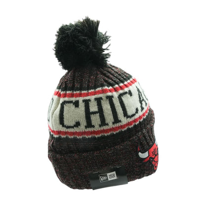 Burgundy Chicago Bulls Beanie